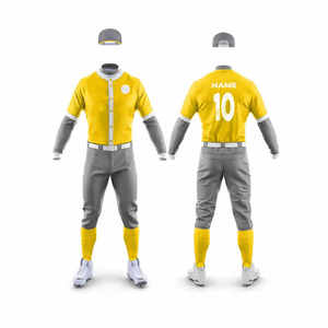 Ropa ligera de invierno de secado rápido OEM ODM Servicios Sublimación Ropa deportiva Uniforme de béisbol y softbol para hombres a la venta - Product Image 2