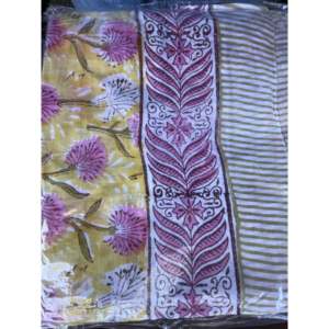 Large Bush Christmas Floral <b>Sarong</b> Breathable Rayon Cover-Up Cheeky Bottom Hand Drawn Digital Printing Features Floral Waist - Product Image 1