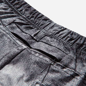 Shorts de sport pour homme sur mesure, taille mi-haute, respirants, séchage rapide, confortables, unis, imperméables, écologiques, polyester/coton - Product Image 4