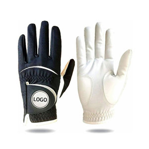 Nuevo diseño Cabretta Guantes de golf transpirables Práctico Cabretta Piel de oveja Cuero Phantom Color Golf Guantes de mujer Oveja - Product Image 3