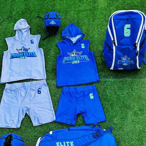 Ensemble d'uniformes de football 7 contre 7 personnalisés avec logo par sublimation, respirant, grandes tailles, vente en gros - Product Image 1