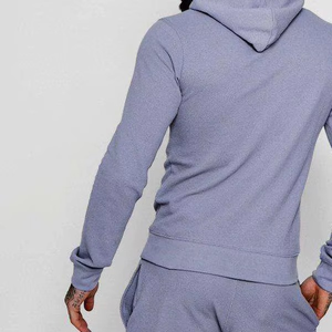 Outdoor Sport Wear <b>Pullover</b> Hoodie Track Suits Set Grey Color <b>Pullover</b> <b>Men</b> Sportswear Workout Set Hoodie And Short Set - Product Image 4