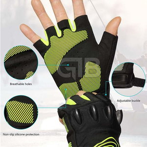 Guantes de Ciclismo de entrenamiento al por mayor hechos en fábrica Guantes de ciclismo baratos de la mejor calidad a la venta - Product Image 4