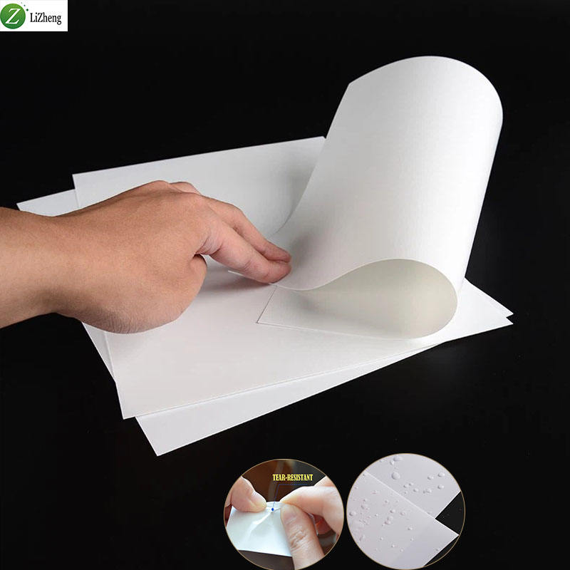 Lizheng Waterproof Nevertear Paper Laser Printers Pet Synthetic Paper ...