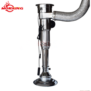 Hotte aspirante de cuisine commerciale chinoise en acier inoxydable MODI, extracteur de fumée pour <span class=keywords><strong>barbecue</strong></span>, <span class=keywords><strong>accessoires</strong></span> de <span class=keywords><strong>barbecue</strong></span> télescopiques - Product Image 3