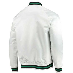 Blouson Bomber Varsity 100% Coton avec Logo Personnalisé, Col Montant, Style Urbain, Service OEM pour Hommes - Product Image 4