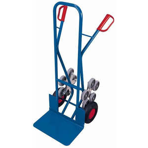 Variofit Industrial Ladder <b>Trolley</b> Strong <b>Four</b>-<b>Wheel</b> Load Capacity 200Kg Bucket Dimensions-Customizable for Warehouse Use OEM - Product Image 1