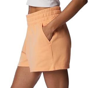 Shorts de Verano al por Mayor Personalizados con Cordón Ajustable y Dos Bolsillos Laterales, Shorts Casuales Transpirables de Algodón para Mujer, Color Sólido, 2026 - Product Image 1