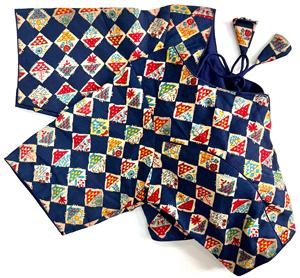 Hermosa blusa formal de verano con cuello en V y tinte natural Handblock Warli estampado bordado forro modesto Tops de Astar - Product Image 4