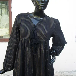 Robe longue élégante de soirée et de fête pour femme, collection Printemps-Été 2026, motif floral, style décontracté occidental - Product Image 1