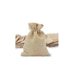 Sacs de jute couleur crème taille personnalisée nœud de corde sacs utilisables quotidiennement épicerie légère polyvalente utilisation supérieure sacs de bonne qualité - Product Image 1