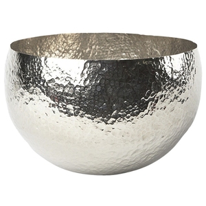 Cuenco de chapa de hierro fundido único, hermosa fiesta de boda y Hotel, cuenco decorativo de metal con acabado dorado, cuenco martillado para servir frutas - Product Image 6