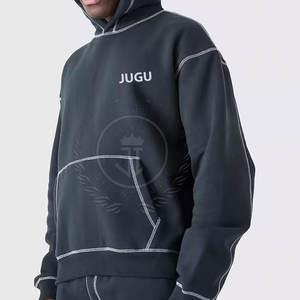 Sudaderas con Capucha Holgadas de Invierno para Hombre, Ligeras, de Alta Calidad, 100% Algodón, Diseño Personalizado, Secado Rápido y Transpirables - Product Image 3