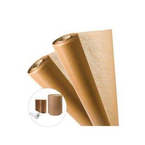 Rollo de papel Kraft virgen marrón para envolver alimentos, embalaje de regalo disponible al precio más bajo - Product Image 4