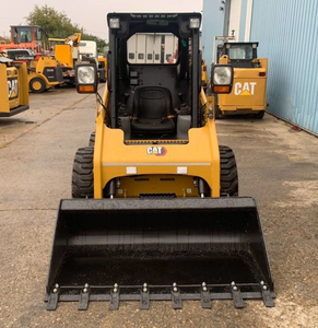 Prix bon marché Cat 246d Mini Skid Steer Cat 246C 246D Hydraulique d'occasion Chargeuses Dérapage à vendre - Product Image 2