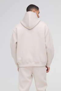 ชุดวอร์ม2ชิ้นสำหรับผู้ชายชุดออกกำลังกายผ้าฝ้าย100% มีฮู้ดและกางเกงจ็อกเกอร์ออกแบบโลโก้ได้ตามต้องการ - Product Image 3