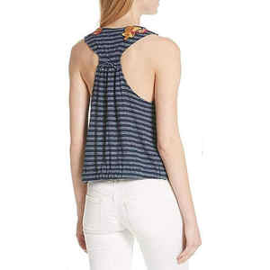 Camiseta sin mangas de gimnasio con logotipo personalizado para mujer, diseño impreso de tela para correr y hacer ejercicio, ropa deportiva para mujer - Product Image 6