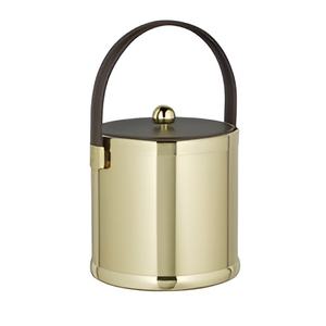 Seau à glace en métal élégant et moderne de qualité supérieure avec couvercle et pelle pour les fêtes au meilleur prix - Product Image 6