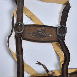 Vente en gros quantité courte longueur hommes bavarois élégant Trachten Lederhosen mode fendu short en daim avec boutons en os - Product Image 3