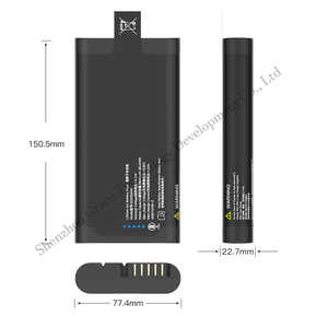 NH2054 용 TEFOO GS2054HH 6900mAh 교체 리튬 배터리 RRC2054-2 충전식 배터리 팩 모니터 의료 기기 - Product Image 4