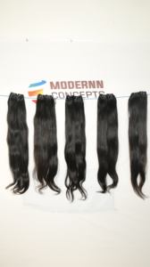 Vente en gros de 100% extensions de cheveux humains vierges indiens à double trame - Product Image 6