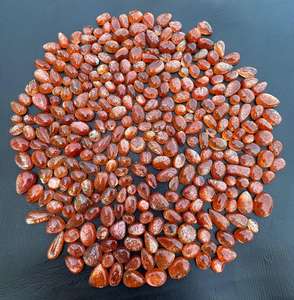 หินอัญมณีสีรุ้งประกายระยิบระยับสีรุ้งธรรมชาติขนาด7-19มม. ทรงผสมขัดเงาสไตล์แอฟริกันหลวม - Product Image 2