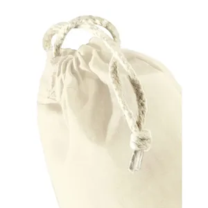 Bolsa de Algodón Sostenible Talla S, Bolsas Deportivas Promocionales con Cordón para Merchandising - Product Image 4