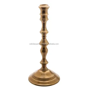 Vintage Brass Candle Holder for Classic Interior Design and Dining <b>Table</b> Decor Export Supplier for Rooms by Zahid Exports India - Product Image 2