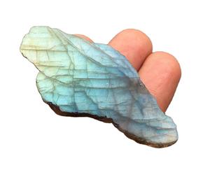 หินลาบราดอไรต์จากธรรมชาติ,ชิ้นส่วนสำหรับตกแต่งชิ้นงานอัญมณีทรงหลวมคุณภาพเยี่ยม - Product Image 1