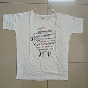 Conjunto de pijama de manga larga con estampado de pantalla supersuave de algodón 100% y parte inferior sólida para damas jóvenes, conjunto de ropa de dormir para mujer - Product Image 6