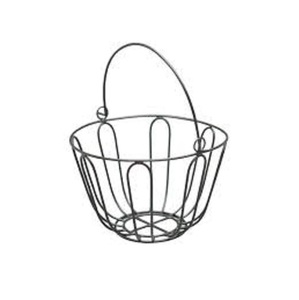 Best Shape Household Beverage <b>basket</b> <b>Wire</b> Bucket For Extra Equipment Storage <b>black</b> Coated Heavy Duty metal iron <b>baskets</b> - Product Image 3