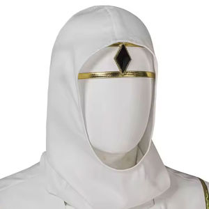 ชุดนินจาสีขาวสั่งตัดพร้อมเข็มขัด ระบายอากาศได้ดี แห้งเร็ว ผลิตจากโพลีเอสเตอร์/คอตตอน ชุดฝึกซ้อม โลโก้ด้านหน้า สำหรับผู้ใหญ่ 男女兼用 - Product Image 4