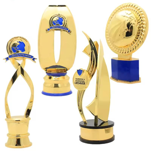 New Arrival Trophies 2025 Modern Factory Custom Wholesale Aluminium Trophies Medals <b>Blank</b> Sports Crystal <b>Laser</b> <b>Engraved</b> - Product Image 6