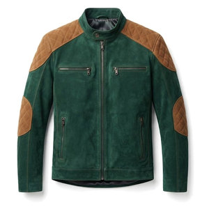 Fashion Forward <b>Suede</b> <b>Leather</b> <b>Jacket</b> For Men Made From Genuine <b>Suede</b> With Classic Comfortable Fit And Daily Wear Appeal - Product Image 1