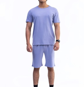 Ensembles jumeaux décontractés pour hommes T-shirts et shorts à manches courtes de haute qualité Vente en gros Vêtements d'été Conception respirante avec service OEM - Product Image 5