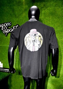 เสื้อยืดคอกลมแขนสั้นแบบหลวมสำหรับผู้ชายเสื้อคอลูกเรือแบบลำลองปักลาย100% งาน OEM - Product Image 3