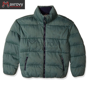 2025 Custom Winter Bomber <b>Jacket</b> <b>Men</b> Premium Quality Canvas Eco-Friendly Vintage Casual Embroidery Logo Comfortable Waterproof - Product Image 5