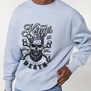 High Quality Custom Logo 400g Men's Hoodies Sweatshirt 100% Cotton Heavyweight Fleece Blank Regular Fit Plus Size Vintage Letter - Product Image 4