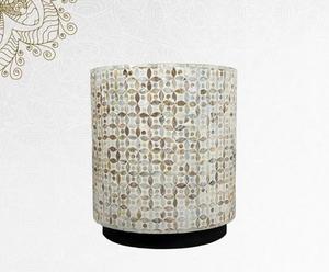 Taburete con incrustaciones de nácar para hogar y sala de estar de la mejor calidad, taburetes de Bar decorativos para oficina hechos a mano para el hogar, sala de estar y cocina - Product Image 2