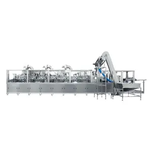 Máquina de engarrafamento padrão GMP com capacidade de 12.000 garrafas por hora