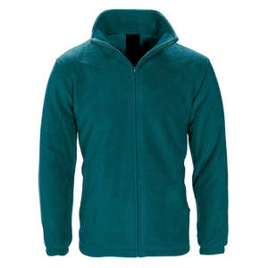 Veste polaire prête pour l'extérieur, chaude et douce au toucher, fermeture éclair intégrale, coupe décontractée, idéale pour la randonnée, la marche, les voyages, les occasions décontractées et le travail. - Product Image 2