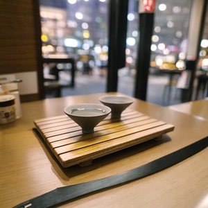 Popular 25cm de longitud 15cm de ancho tapete de mesa de madera de teca Rectangular Natural ecológico sostenible resistente al calor posavasos de madera - Product Image 2