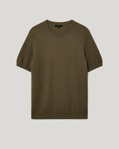 Jersey de punto de manga larga con cuello redondo para hombre con estilo 100% algodón suave para ropa de invierno y primavera con logotipo personalizado y bordado - Product Image 5