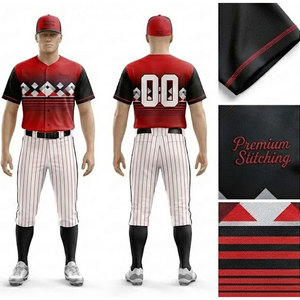 Camiseta de Béisbol Personalizada de Malla Transpirable, Uniforme de Equipo de Verano, Cuello en V con Botones, Ropa Deportiva - Product Image 2