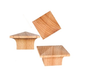 Boutons en marbre doré clair forme carrée pierre polie couleur/taille personnalisée Made in India Home Decor - Product Image 3