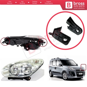 BHL501 Headlight Holder Mount Repair Bracket Tab Set Left Side for Doblo MK2 263 2010-2014 Pre-Facelift 51810672 - Product Image 5