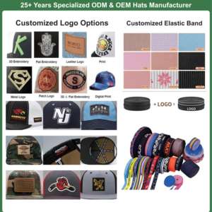 ALLCH 定制徽标 6 片式棒球帽 运动美式风格 刺绣设计 复古爸爸帽 带印花图案 - Product Image 3