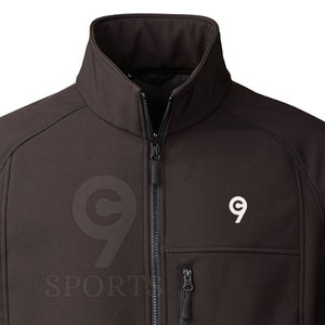 แจ็กเก็ตซอฟต์เชลล์แฟชั่นใหม่สำหรับผู้ชายแจ็กเก็ตกันหนาวขนาดใหญ่สำหรับผู้ชาย - Product Image 5