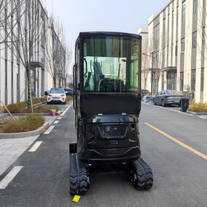 Mini-excavatrice avec cabine, rotation à 360 degrés, petite pelle, capacité de la benne de 0,12 m³, moteur de 110 kW - Product Image 5