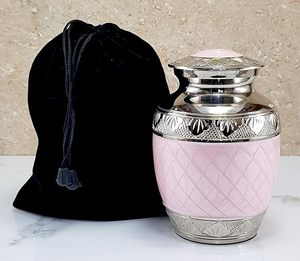 Urnes funéraires en métal faites à la main, style décoratif, fournitures funéraires en gros, urnes commémoratives artisanales pour crémation - Product Image 5